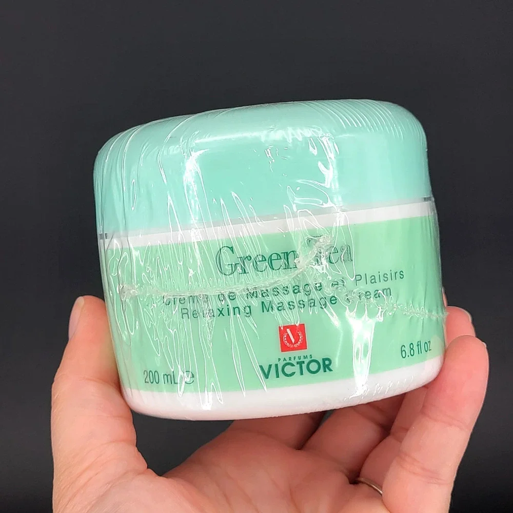 Victor Green Tea Shampoo Bath Hair & Body Shower Gel & Relaxing Massage Cream